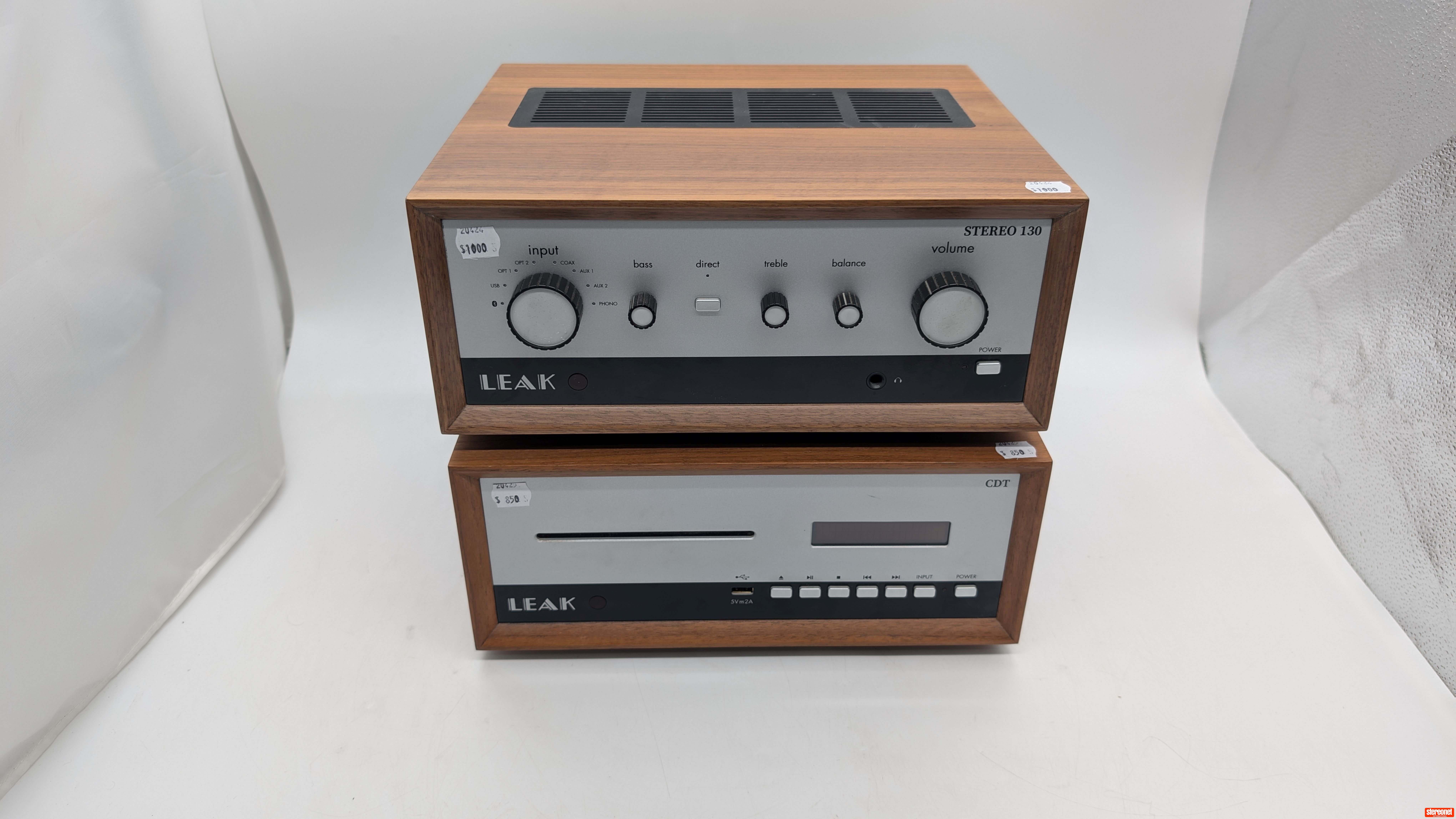 Leak CDT CD Player and STEREO 130 Integrated Amplifier (Solid State)