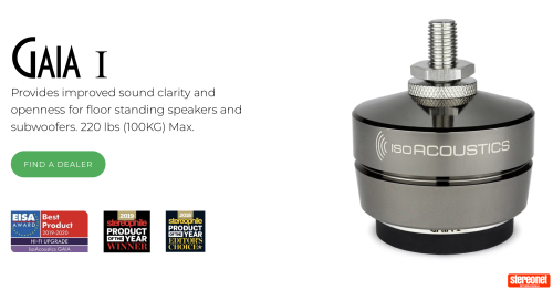 Stack Audio Auva 100 Isolation Devices - Wanted to Buy - StereoNET