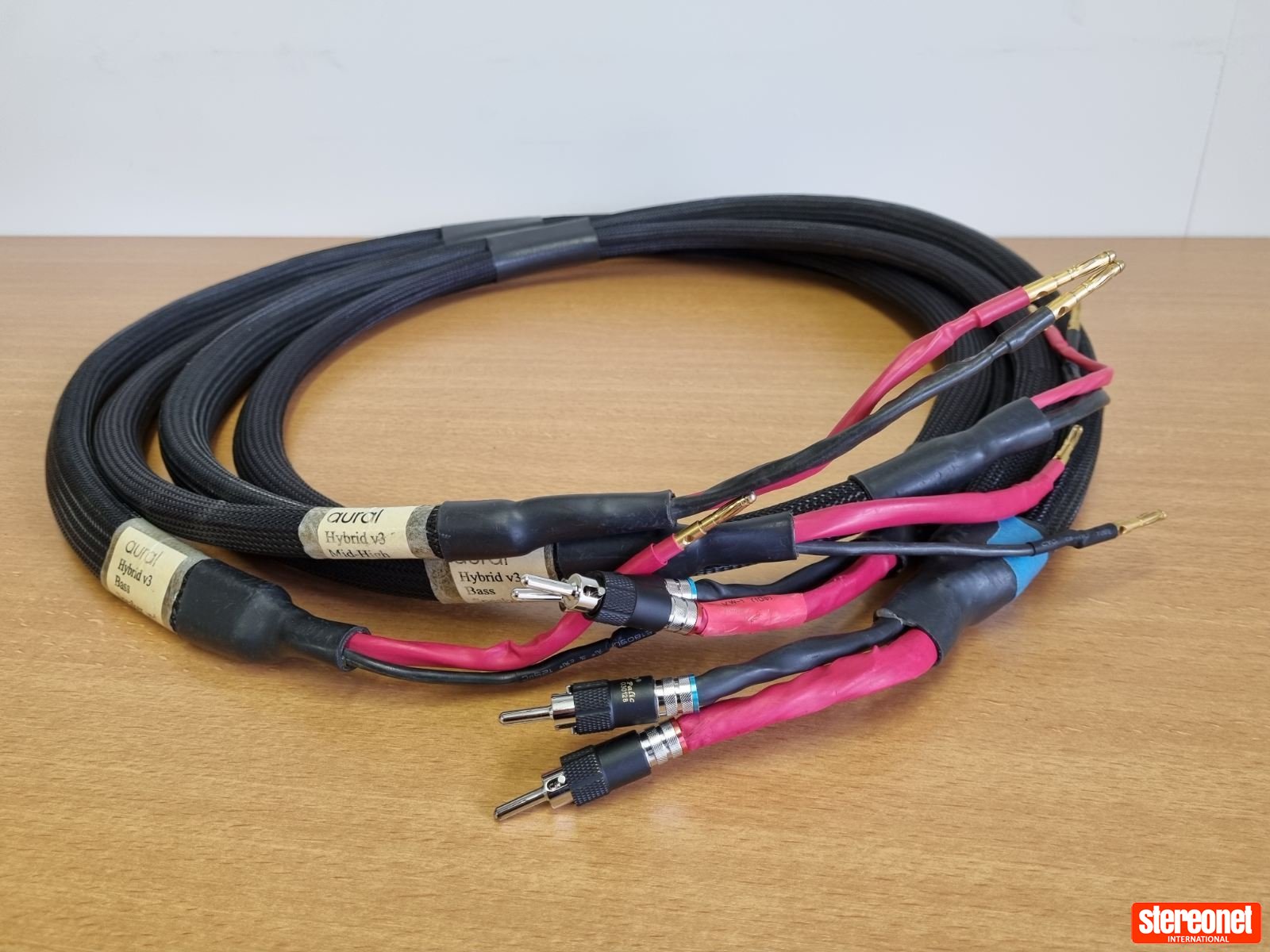 Aural Symphonics Hybrid v3 bi-wire Speaker Cables