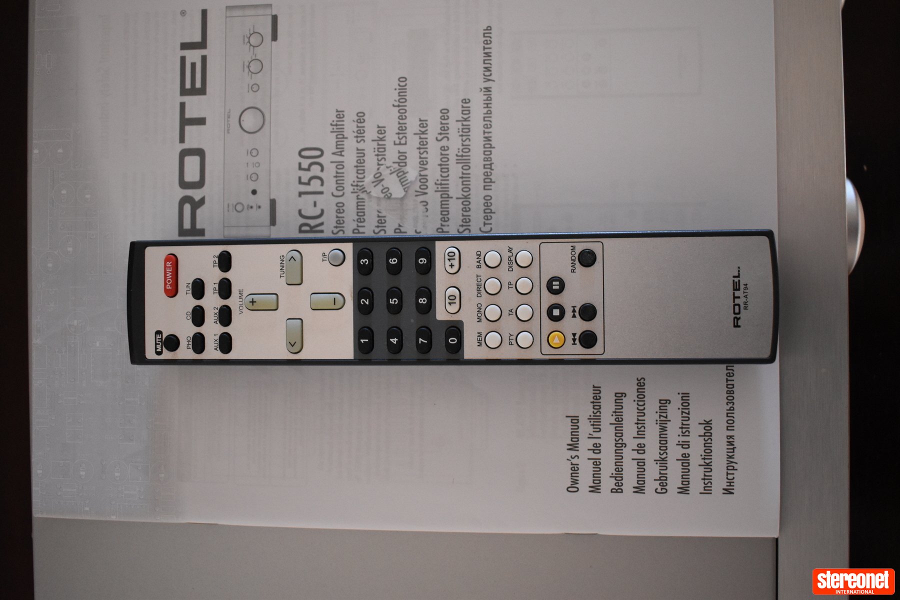 Rotel RC1550 Pre Amplifier Pre Amplifiers StereoNET rotel-rc1550-pre-amplifier-pre-amplifiers-stereonet