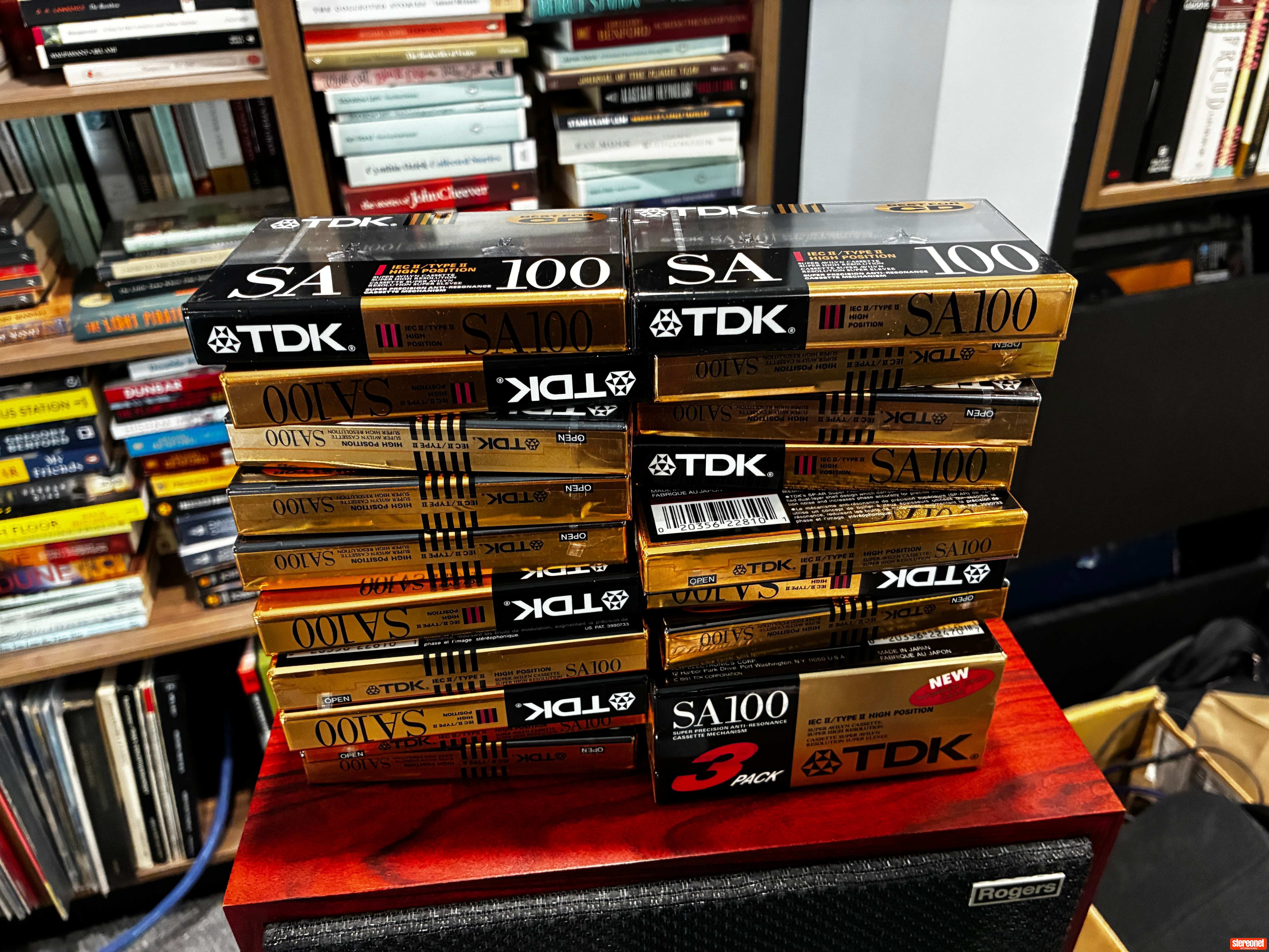 TDK SA100 Cassette Tapes (New)