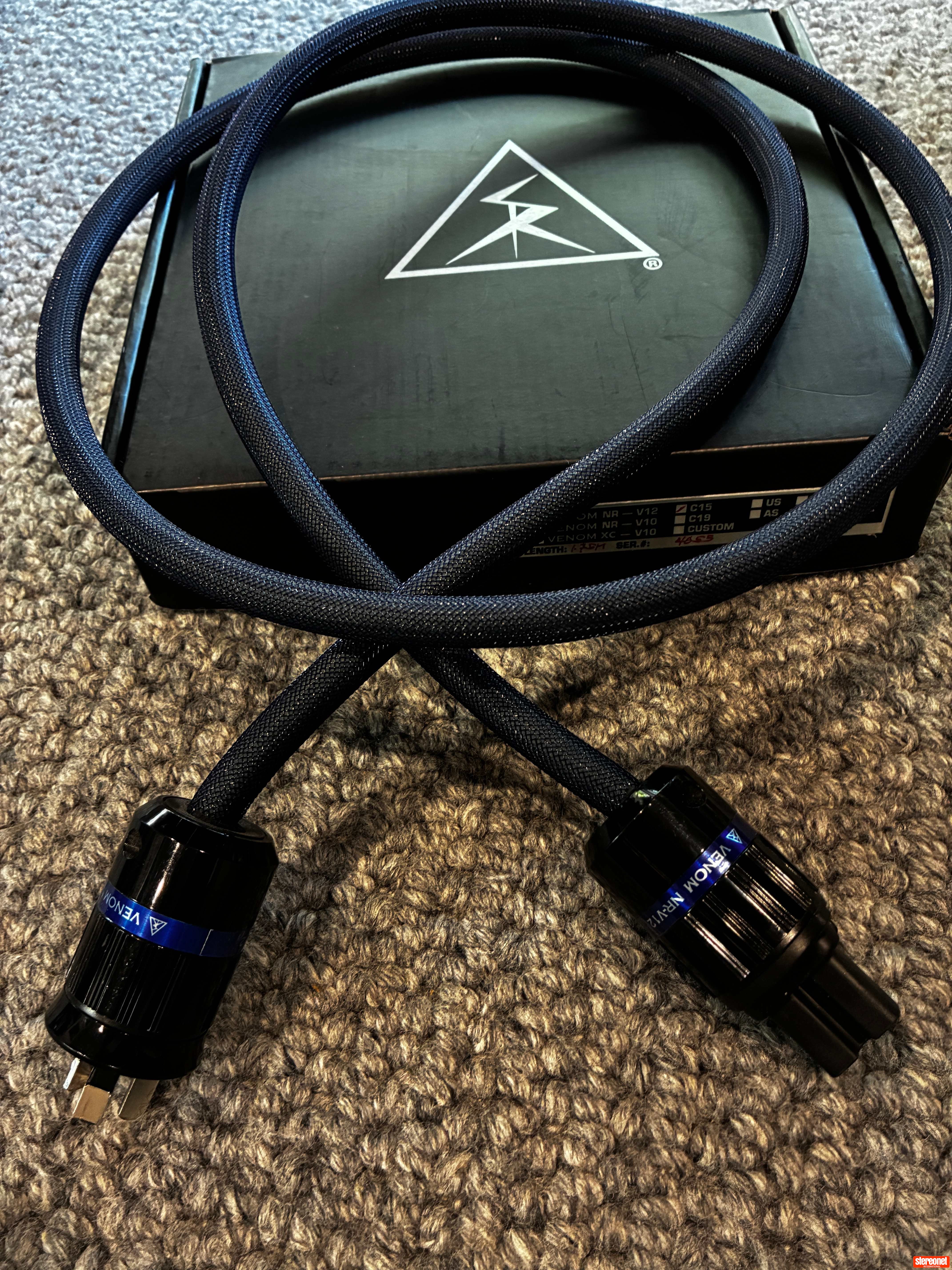 Shunyata Venom NR-V12 Power Cable