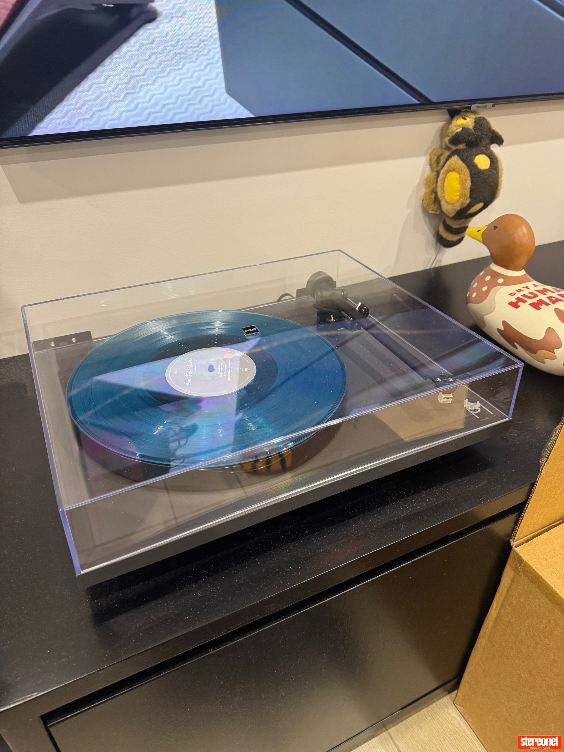 Rega Planar 1 Matte Black Turntable