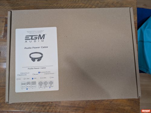 EGM Audio Black Pearl Power Cable
