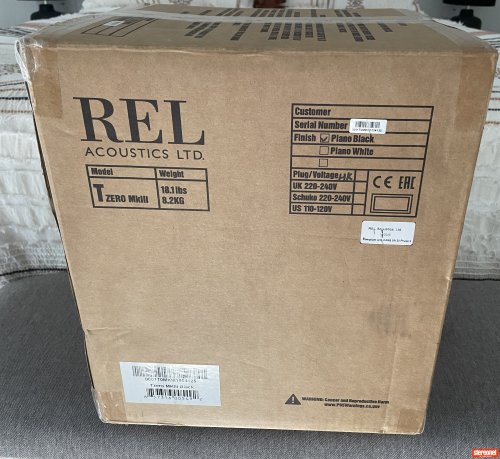 REL Acoustics TZero MkIII Subwoofer (Active / Powered)