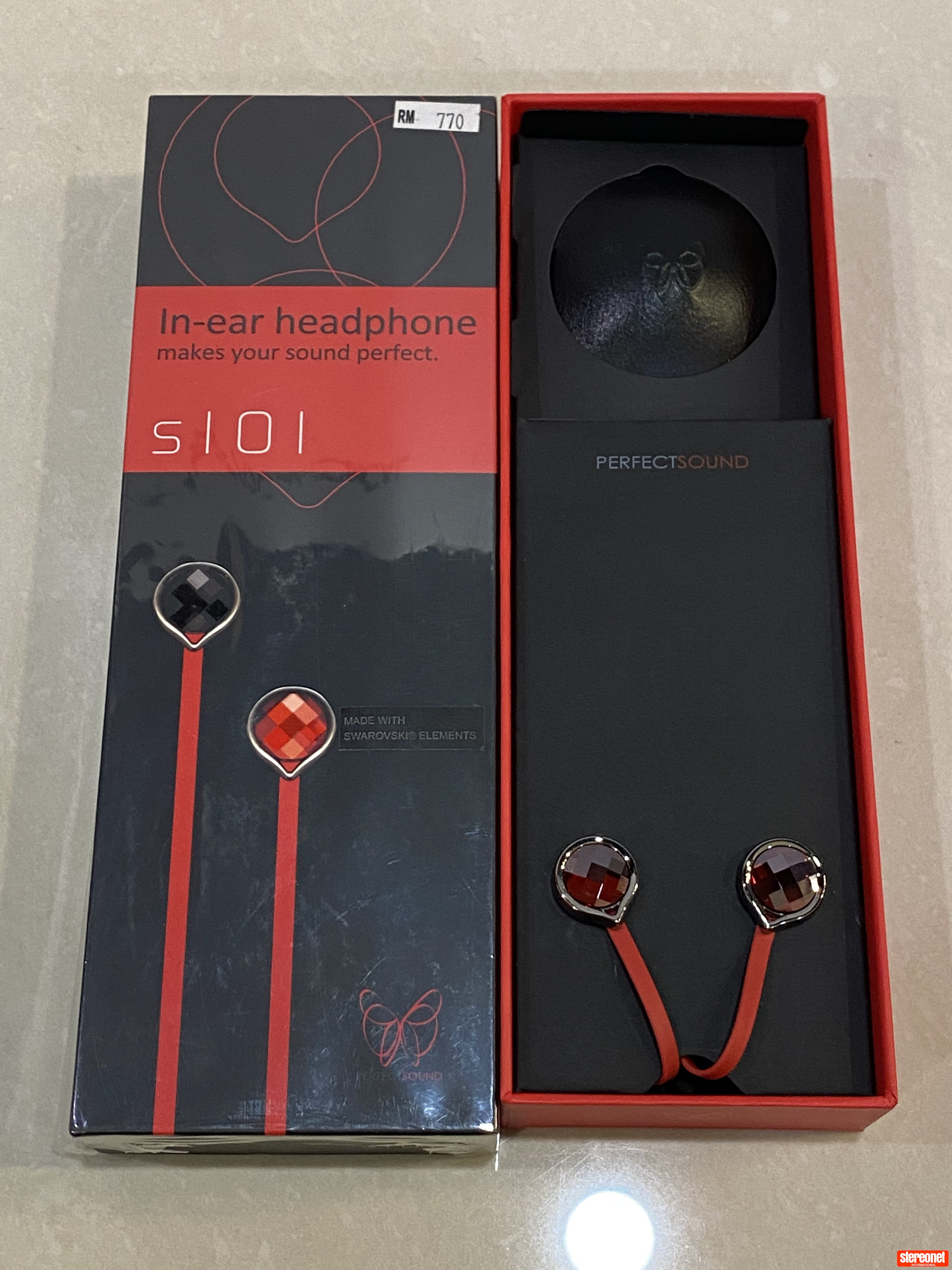 Perfect Sound S-101 (SWAROVSKI®ELEMENTS) Headphones - In Ear Monitors