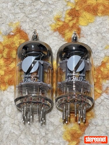 PrimaLuna 12AU7 Silver Label Valves/Tubes