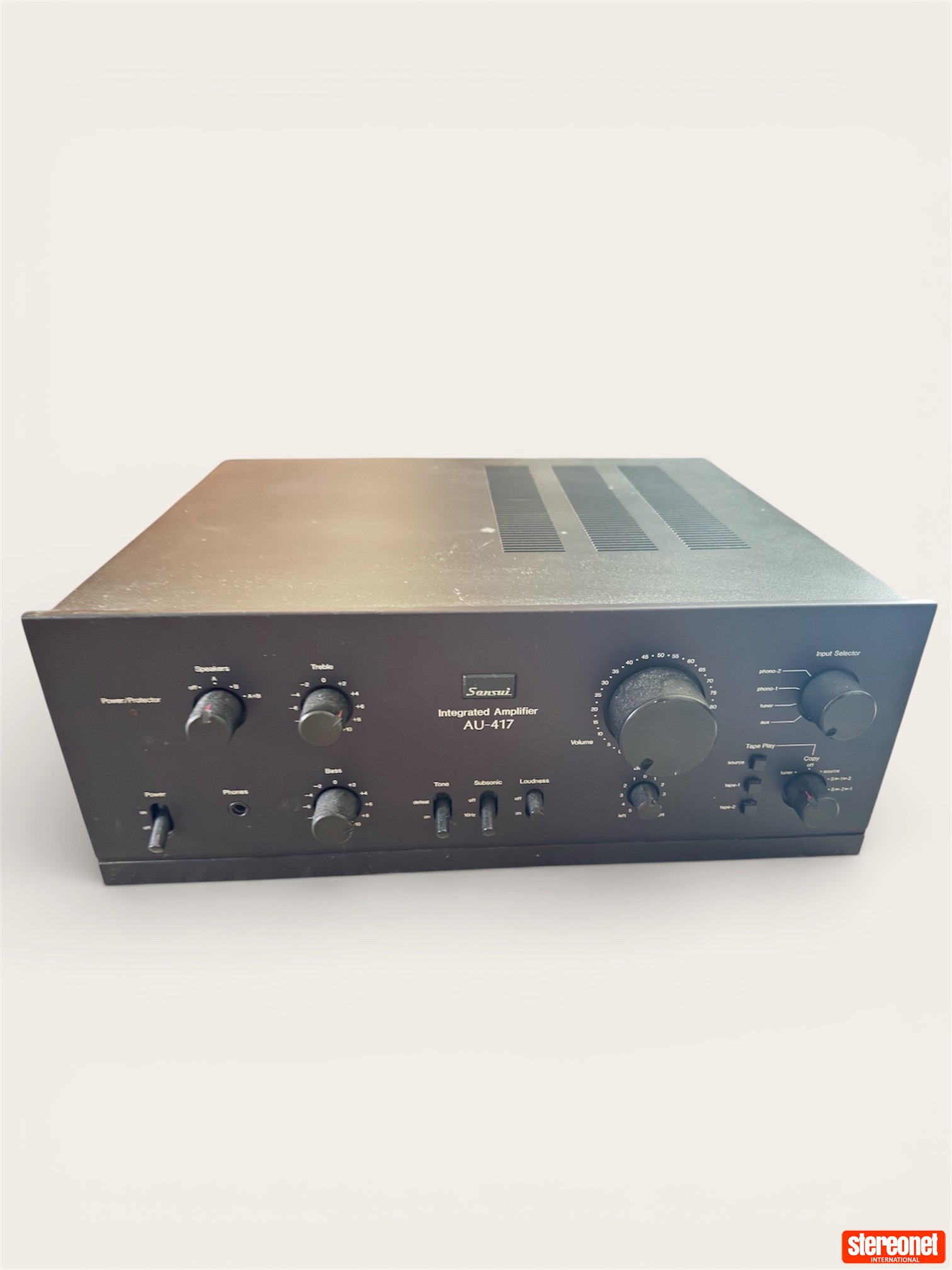 Sansui AU417 Integrated Amplifier (Solid State) - Integrated