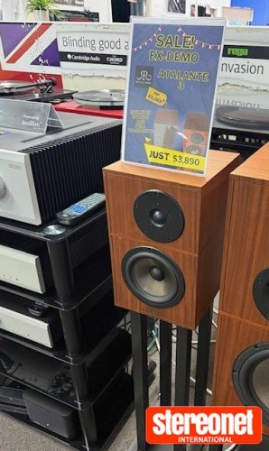Revival Audio Atalate 3 with stands Bookshelf Loudspeakers