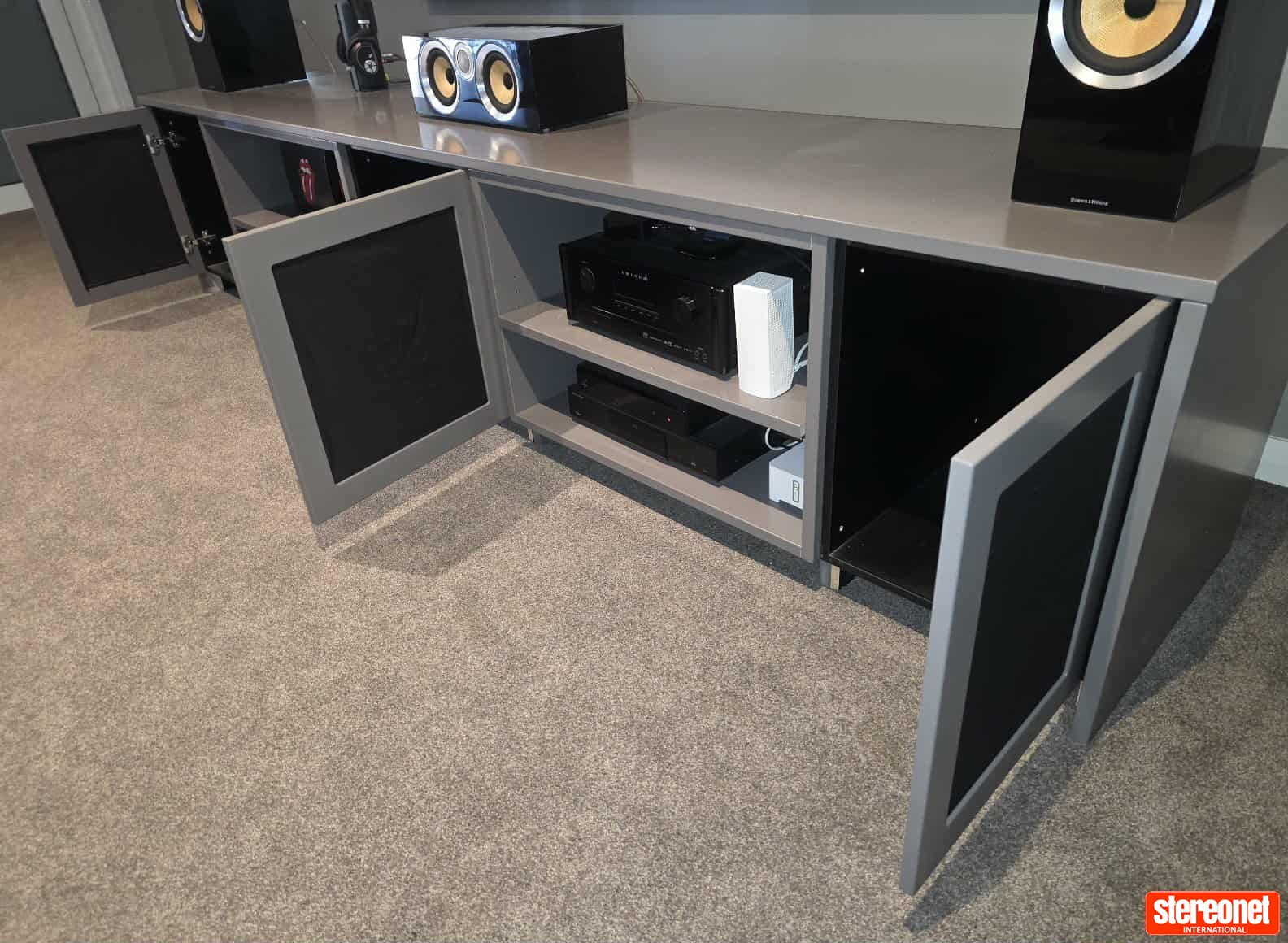 Recorder Av Rack Custom Bespoke 3m AV Rack / Cabinet - Racks & Cabinets - StereoNET