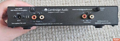 Cambridge Audio 540p Phono Preamplifier