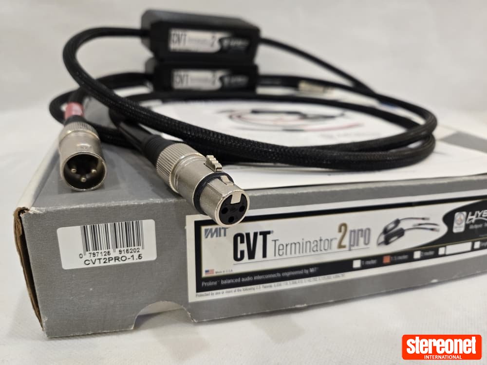 MIT CVT Terminator 2 PRO Interconnect Cables (XLR)