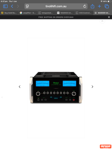 McIntosh MA6900 or MA8950 or similar Integrated Amplifier (Hybrid)
