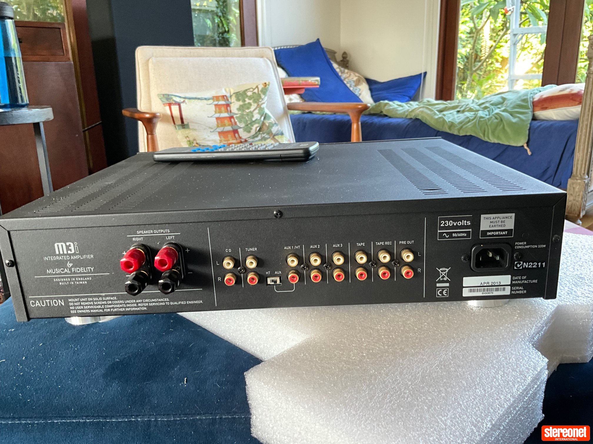 Music Fidelity M3i Integrated Amplifier (Solid State)