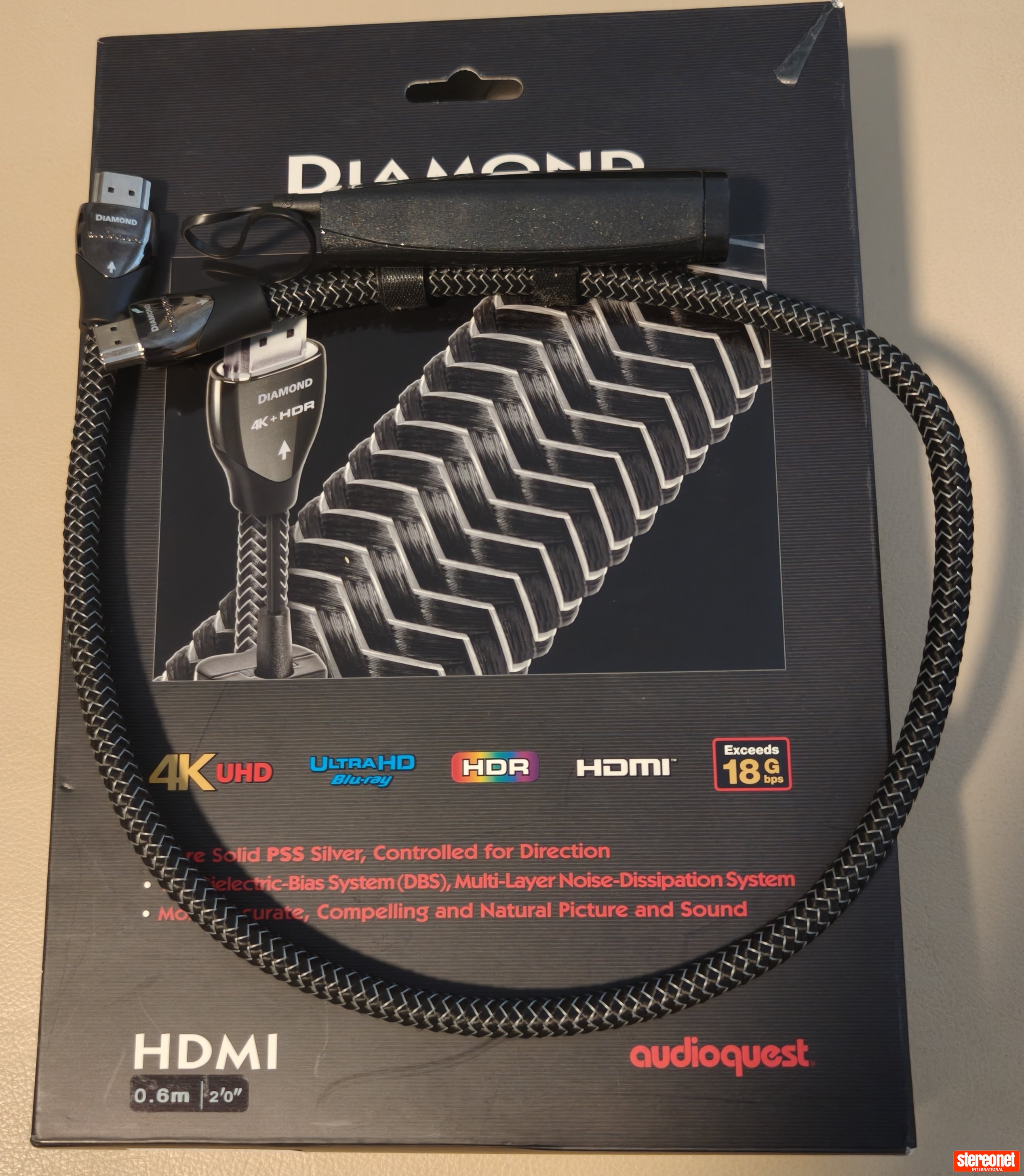 AudioQuest Diamond 4K HDR CD Player / DAC Combination