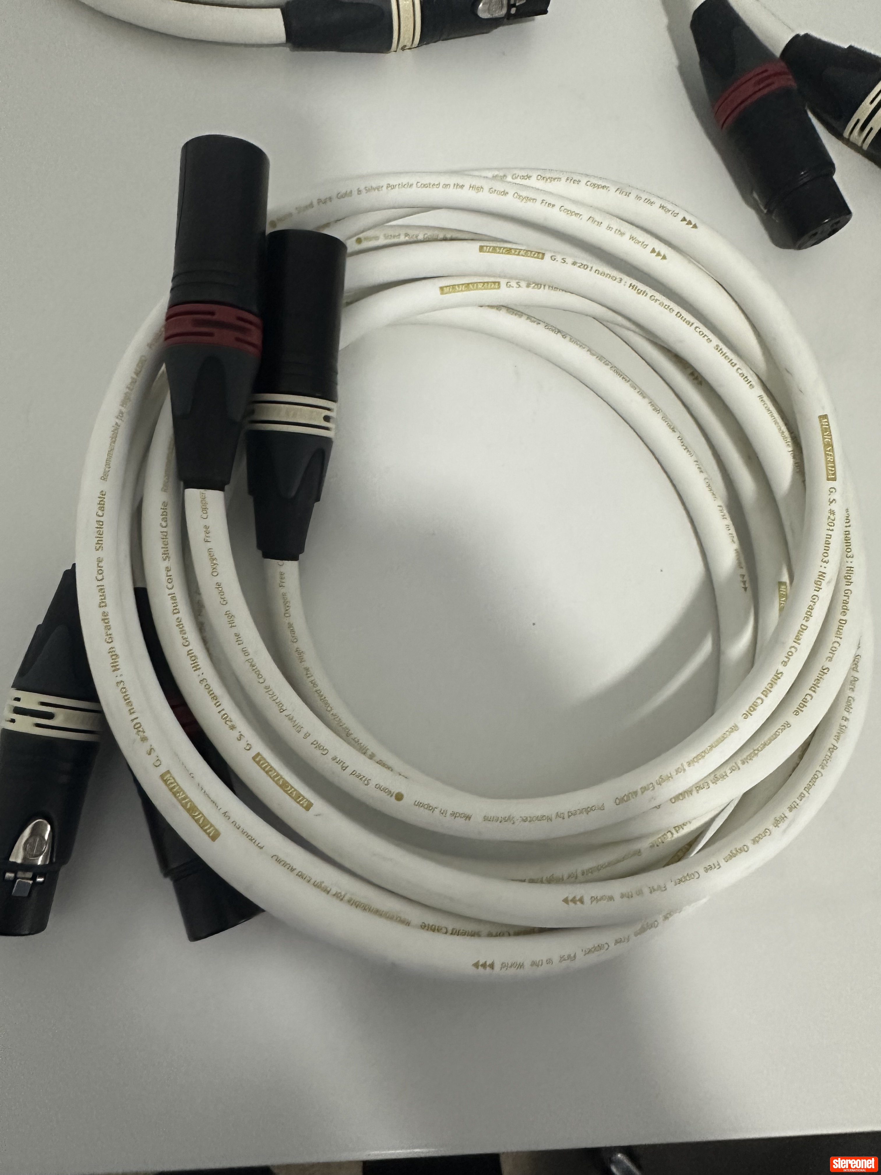 Nanotec GS291nano3 Interconnect Cables (XLR)
