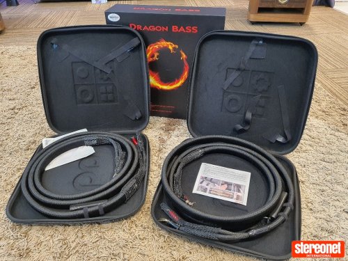 AudioQuest Dragon BASS - 3M pair (Spade) Speaker Cables