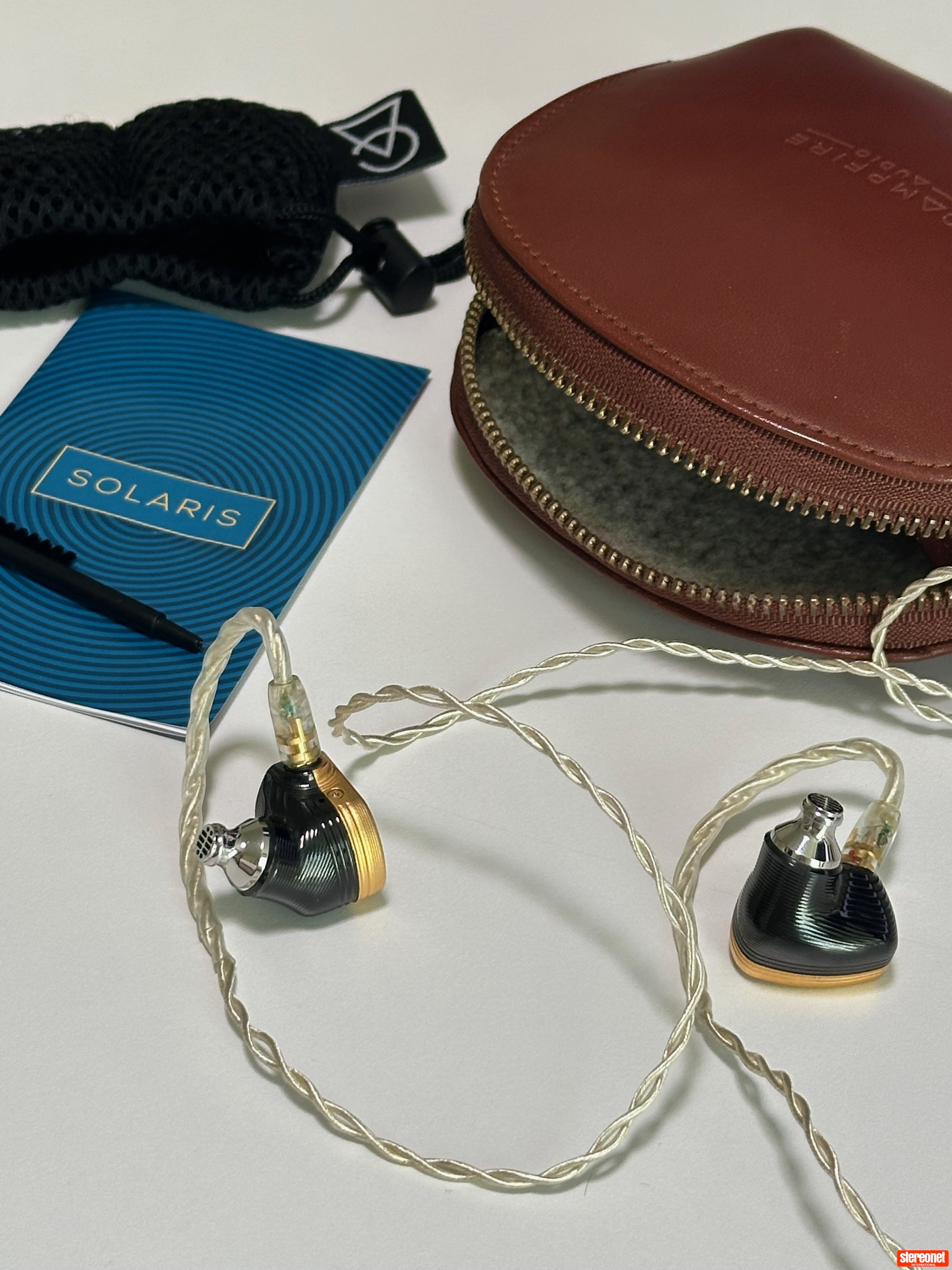 Campfire Audio Solaris (Original OG), with Upgraded Silver Cable Headphones - In Ear Monitors