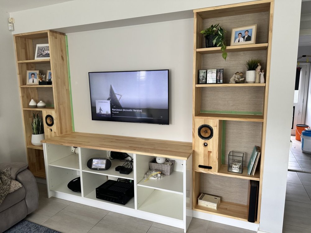 Entertainment Unit with Built in Speakers - DIY Audio Projects - StereoNET
