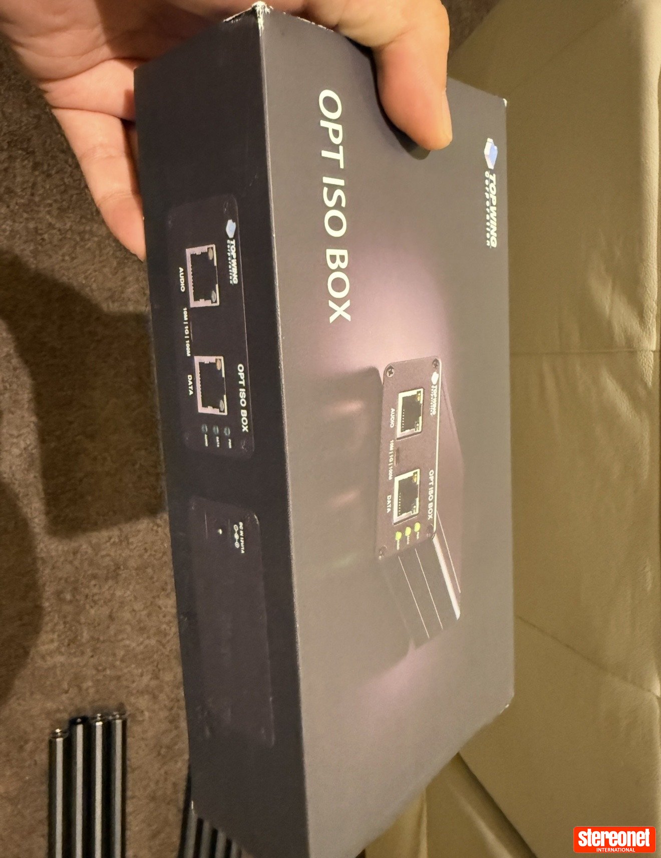 TOP WING OPT ISO BOX Fibre Media Converter