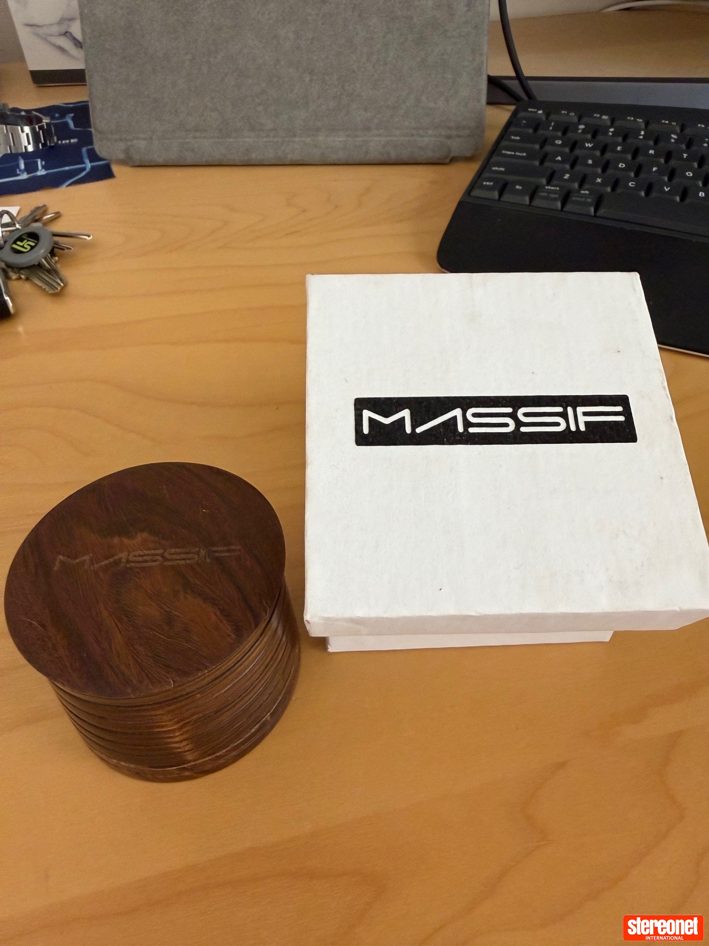 Massif Audio Design Lignum Vitae Record Weight