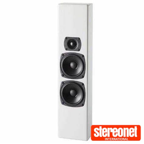 M&K Sound MK7 - White Slim Speakers - Wall mount Surround Speakers