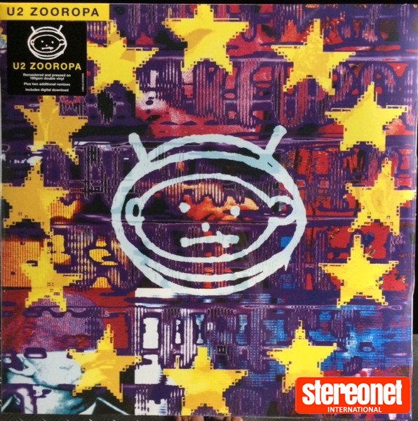 U2 - ZOOROPA / 2018 / 2 X LP / REMASTER / BONUS REMIXES / Vinyl Record (Double LP)