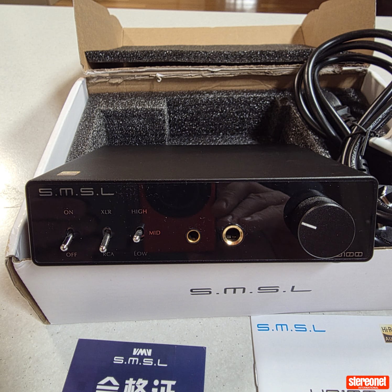 SMSL HO 100 Headphone Amplifier (with DAC)