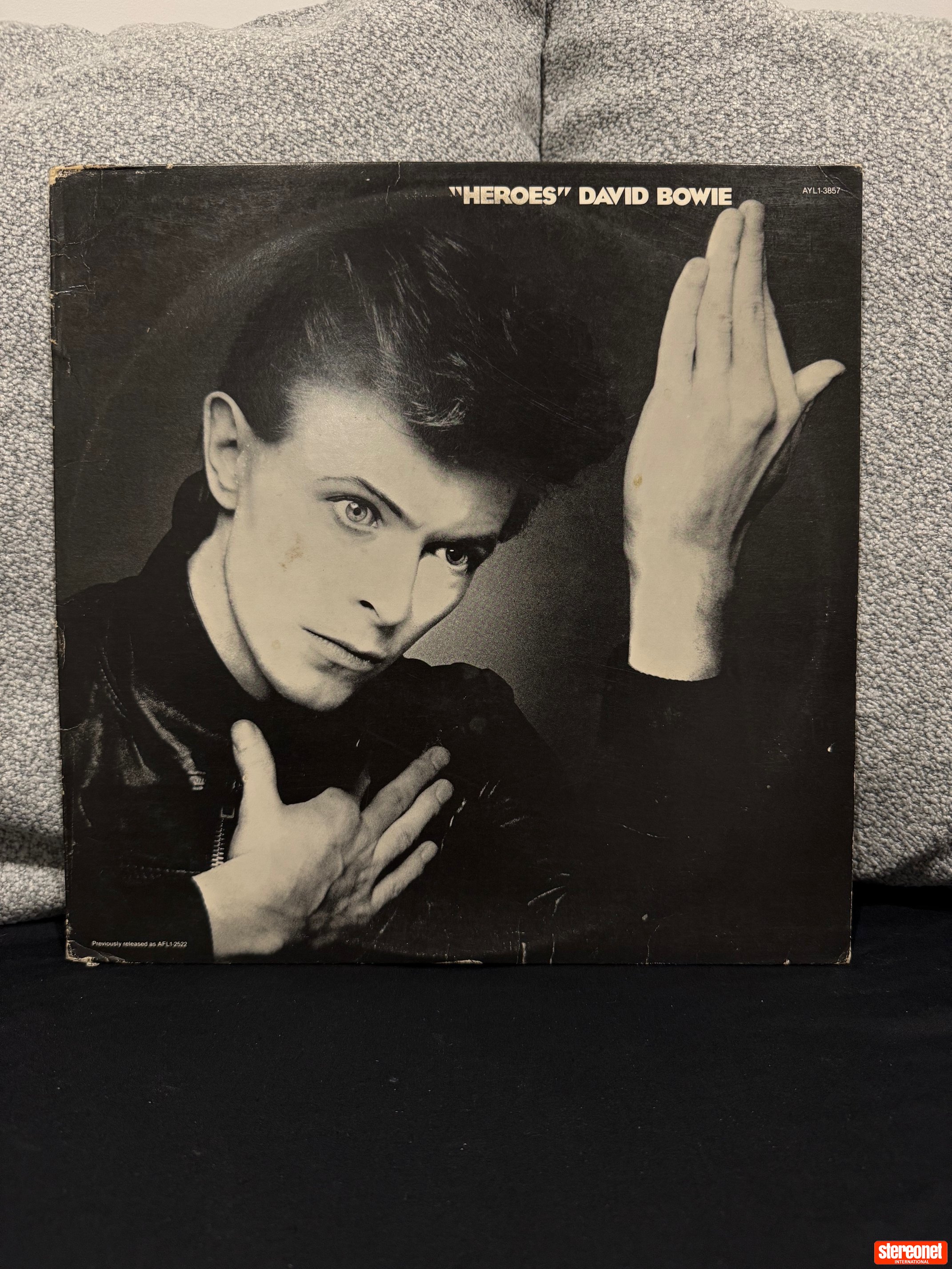 David Bowie - Heroes US 1980 reissue RCA black labels (AYL1-3857) Vinyl ...