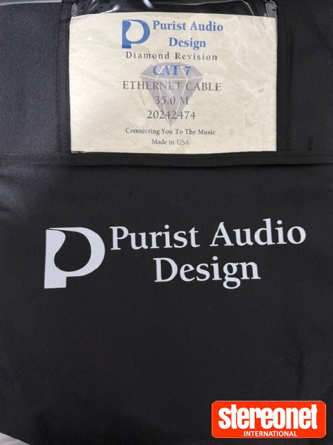 Purist Audio Design Diamond Revision Cat7 35m Ethernet Cable