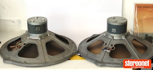 DEW 30cm 12' BREITBÄNDER FULLRANGE SPEAKER SIEMENS KLANGFILM TELEFUNKEN