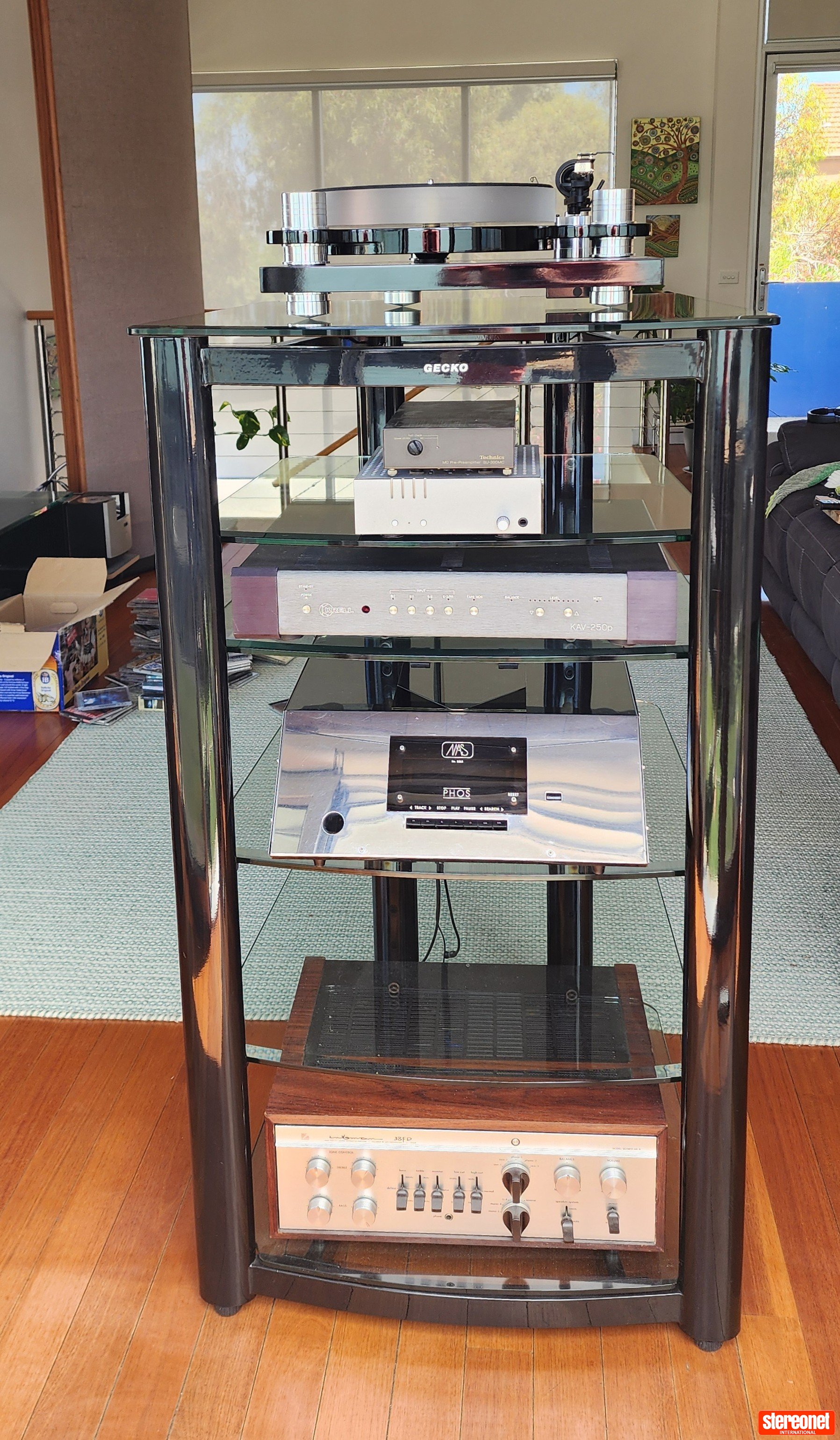 Gecko 6 shelf rack Rack