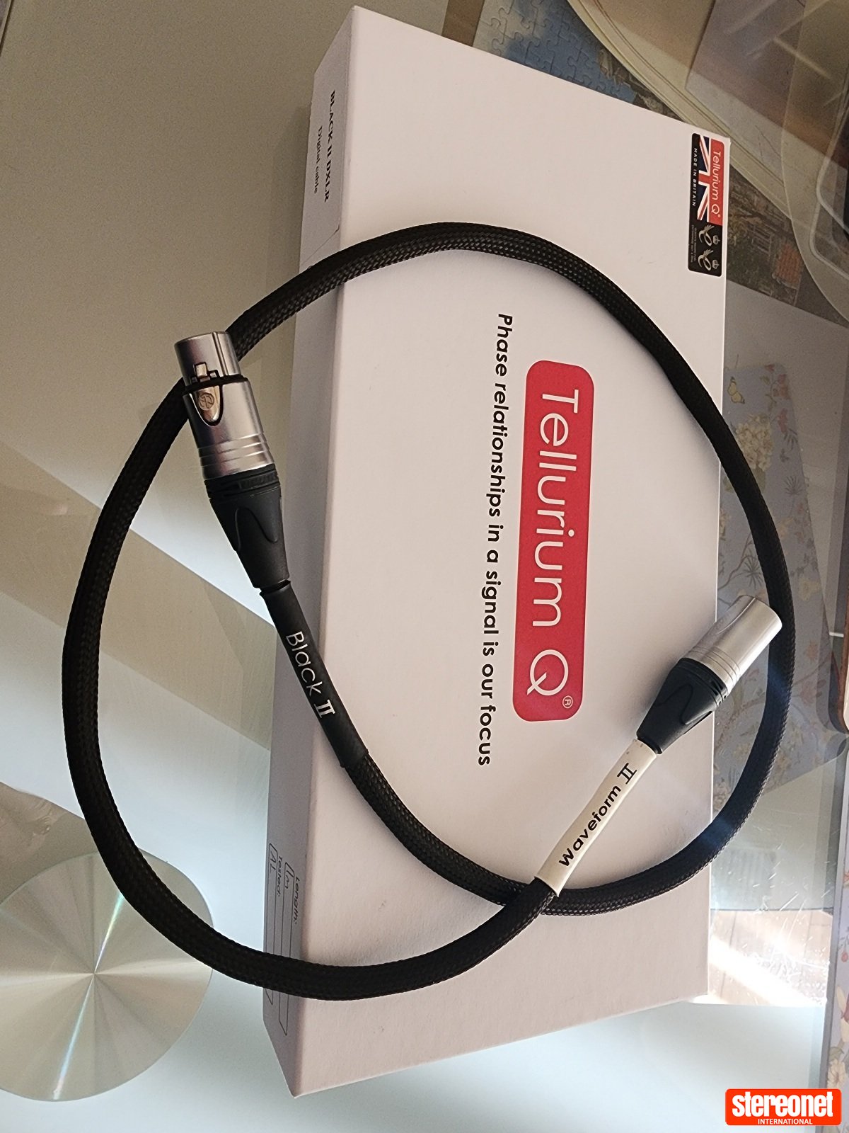 Tellurium Q Black ll / Waveform ll DXLR Digital Cable