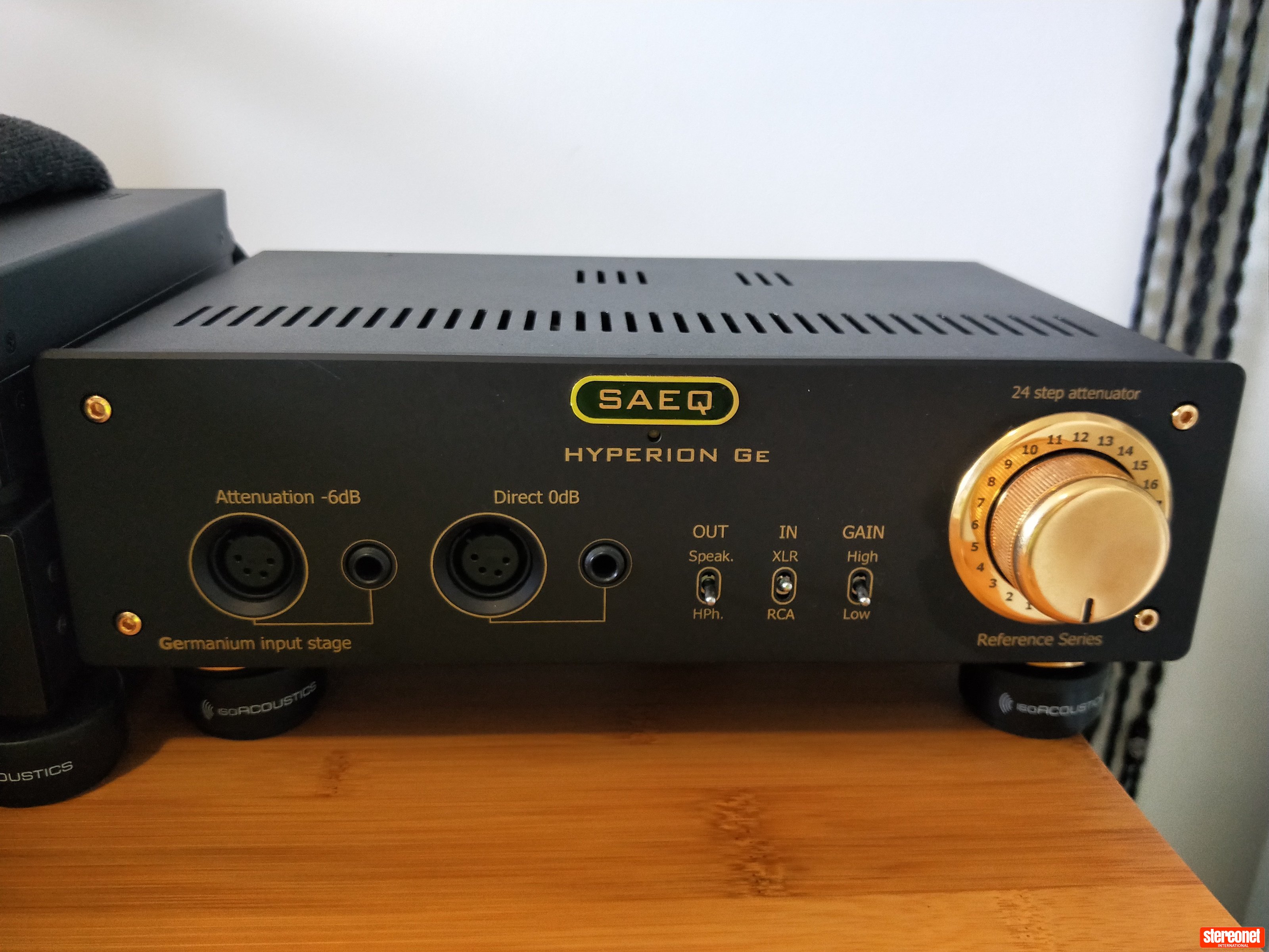 SAEQ HYPERION Ge Reference Series Headphone Amplifier