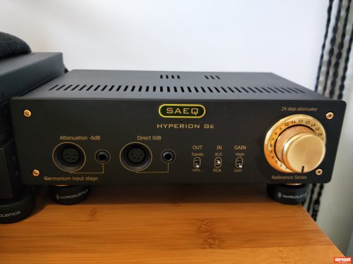 SAEQ HYPERION Ge Reference Series Headphone Amplifier