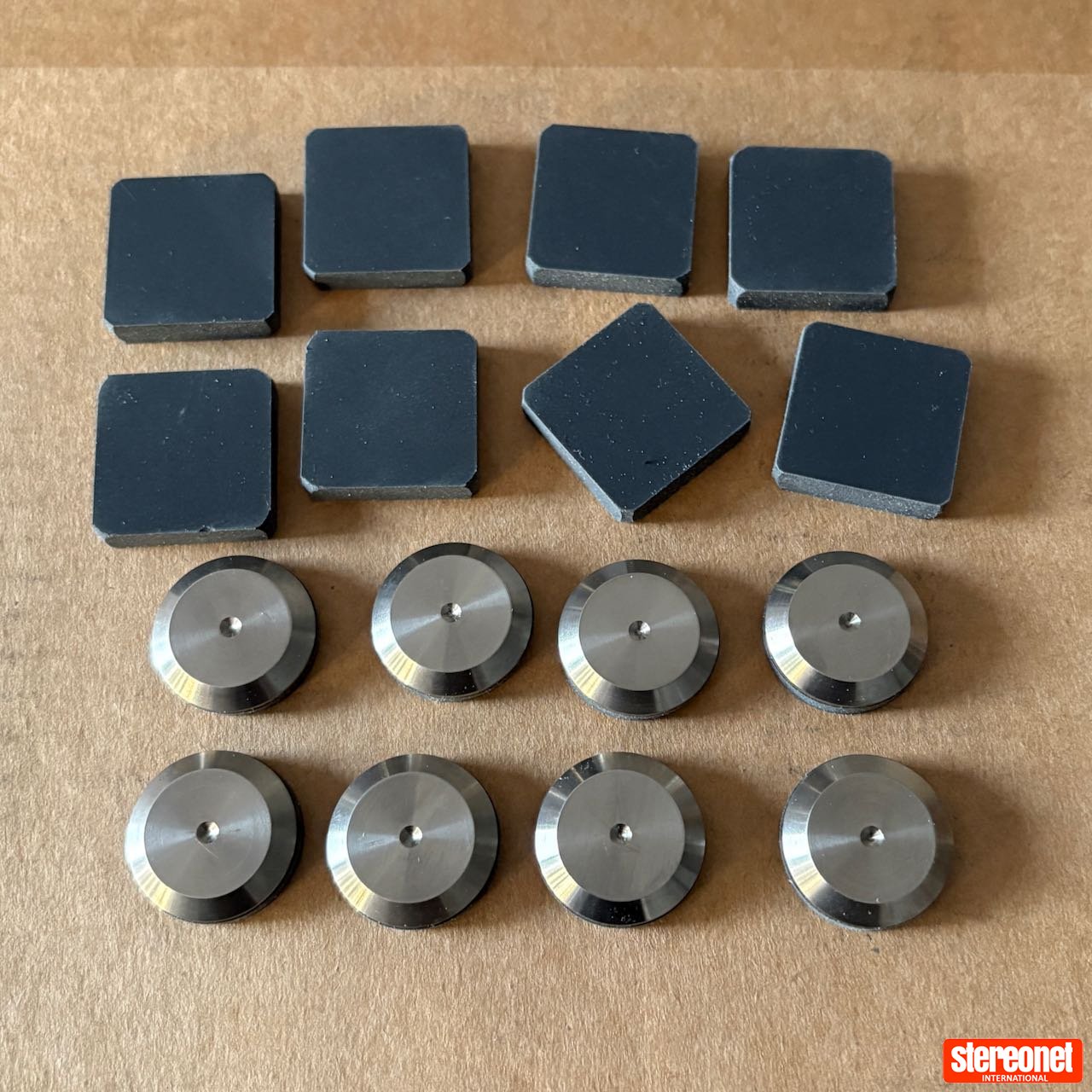 Herbie's Audio Lab (Texas) Hush Puckies Titanium & Square Fat Dot Lot Isolation Devices