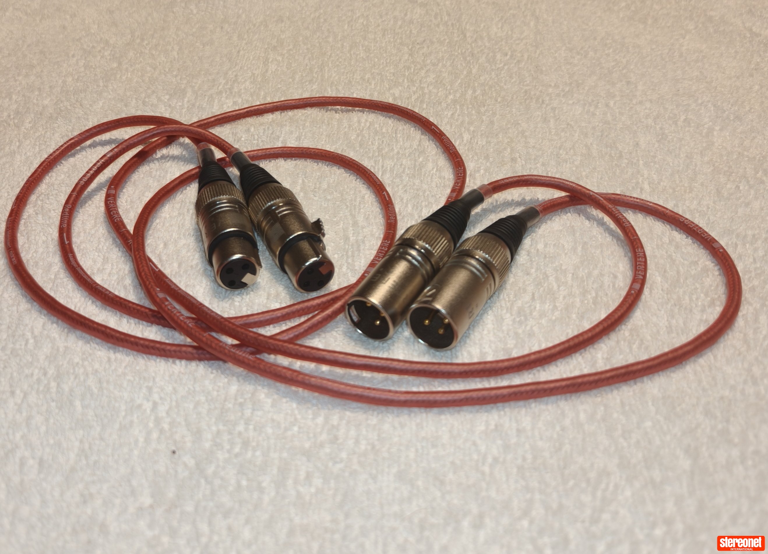 Vertere Acoustics Redline pulse cable Interconnect Cables (XLR)