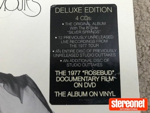 Fleetwood Mac - Rumours Deluxe Edition Vinyl/CD Box Set Vinyl Record (Box Set)