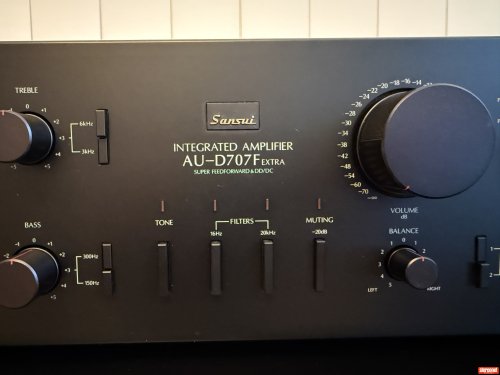 Sansui AU-D707F Extra Integrated Amplifier (Solid State