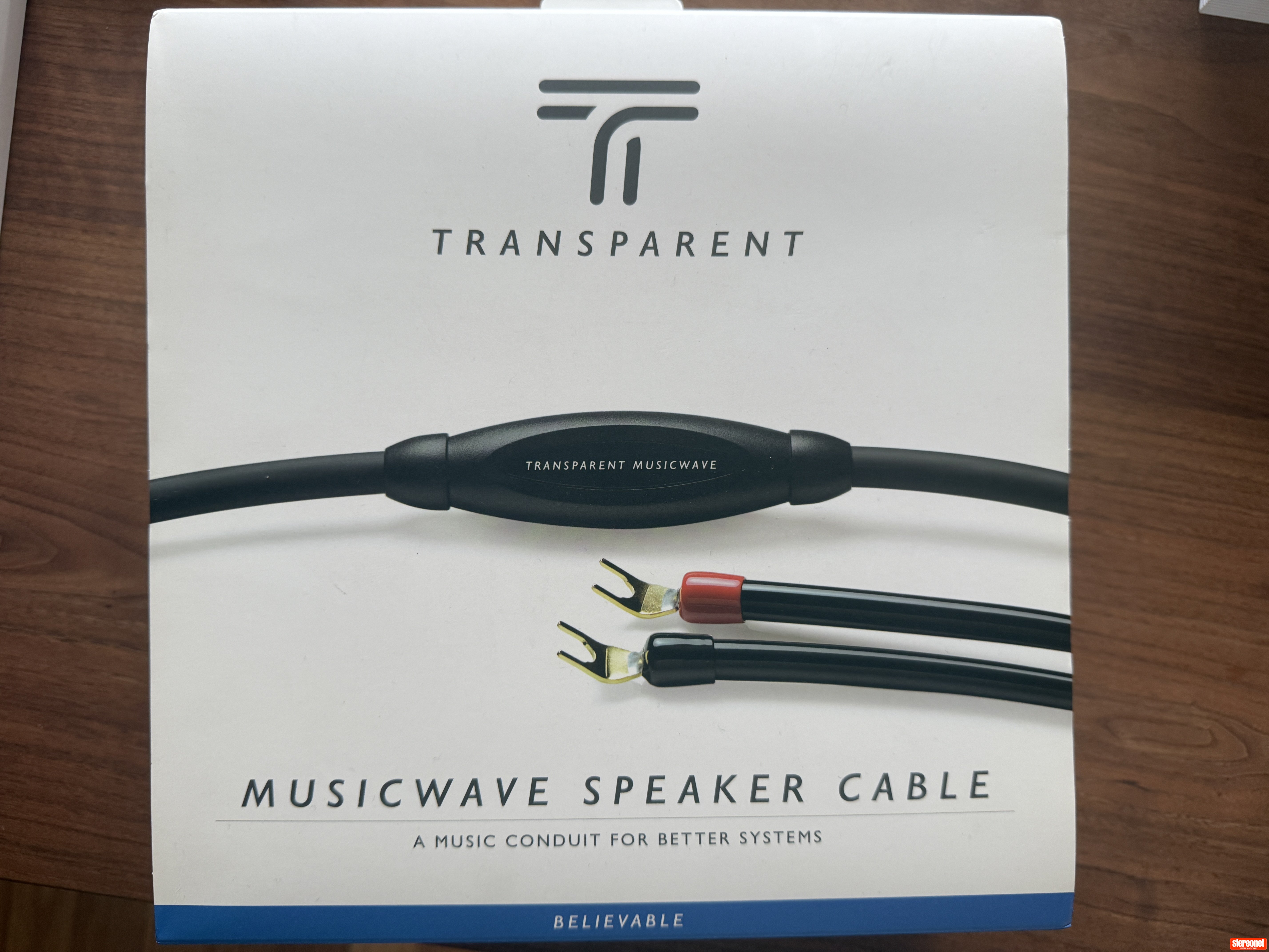 Transparent Audio MusicWave 2.4m (pair) Speaker Cables