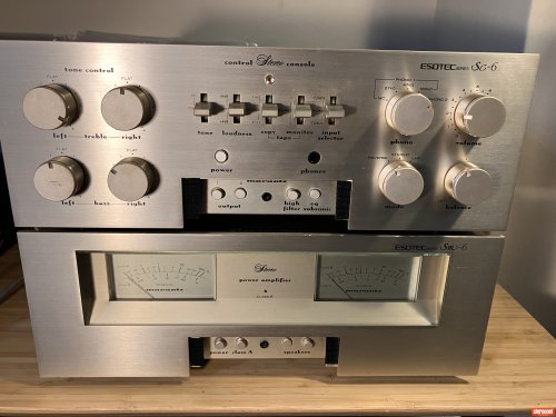 Marantz Esotec SM-6 & SC-6 Power Amplifier - Power Amplifiers