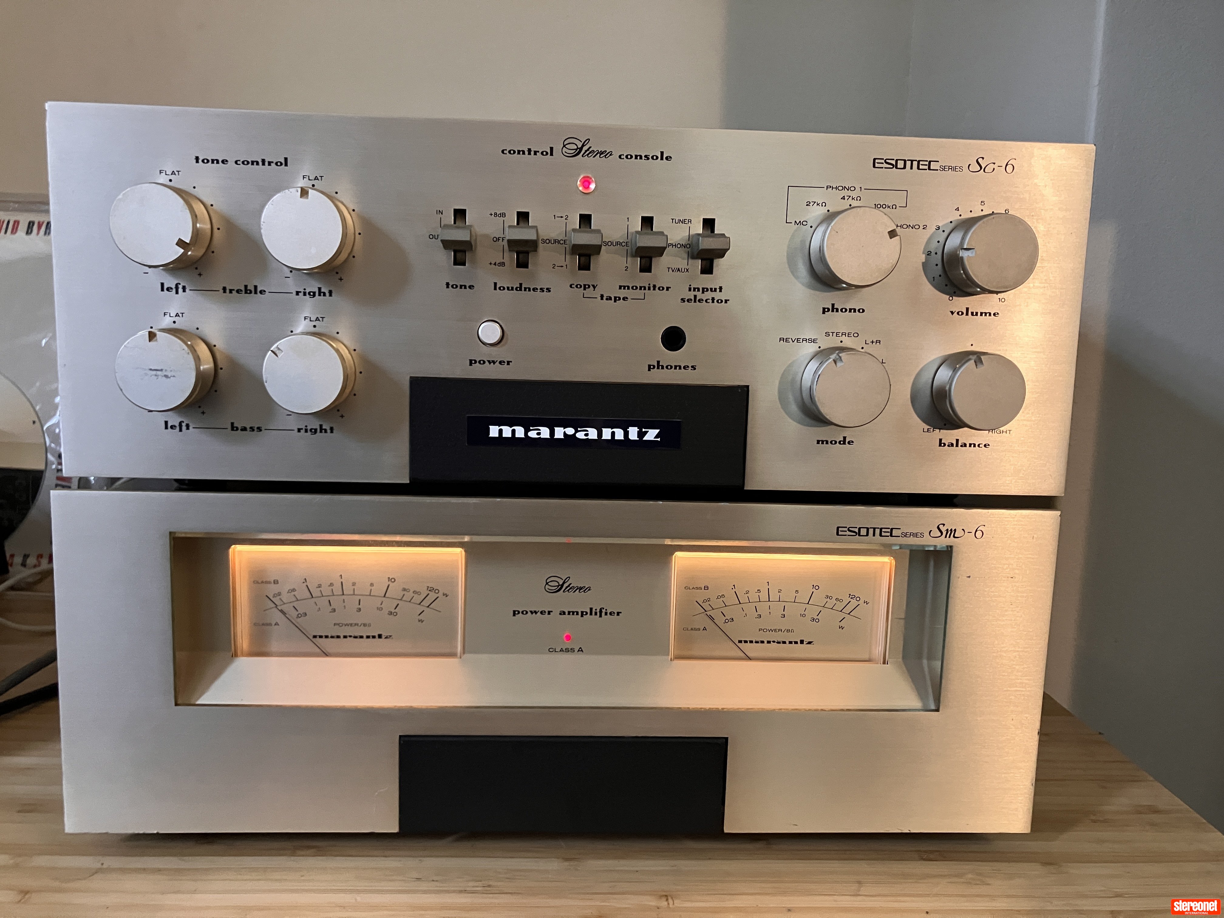 Marantz Esotec SM-6 & SC-6 Power Amplifier - Power Amplifiers