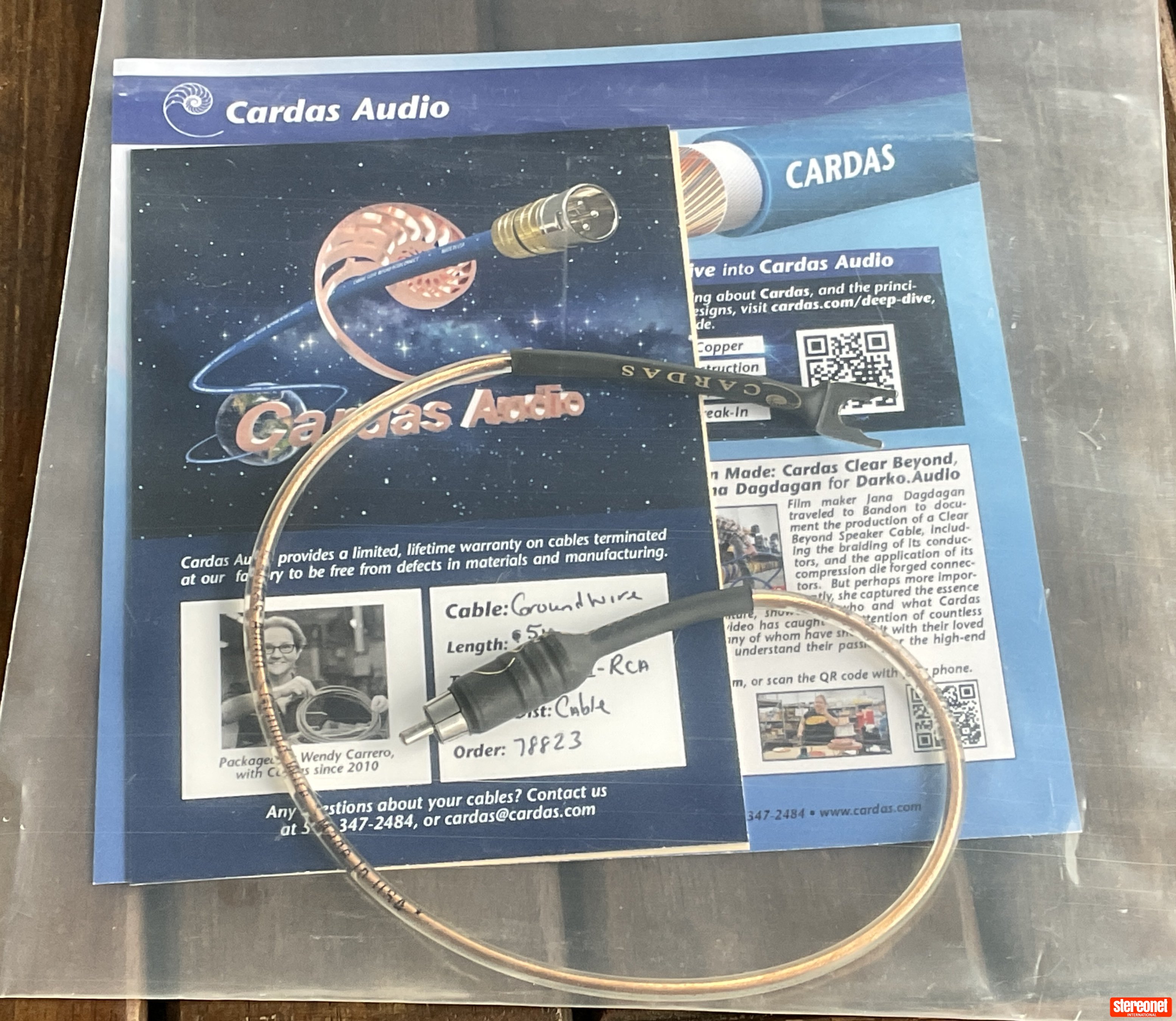 Cardas Audio Ground Wire Grounding Cable