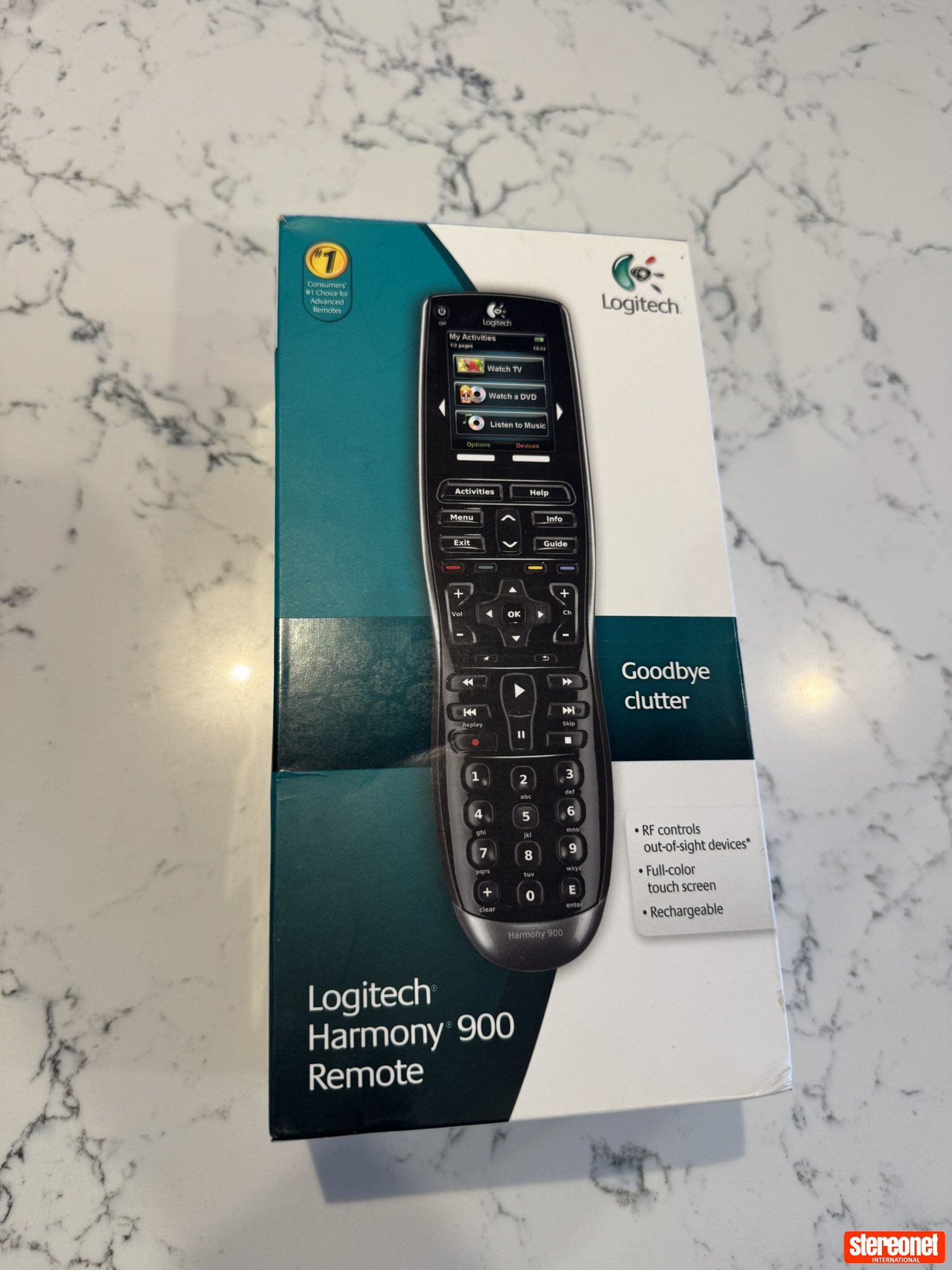 Logitech Harmony 900 Remote Remote Control