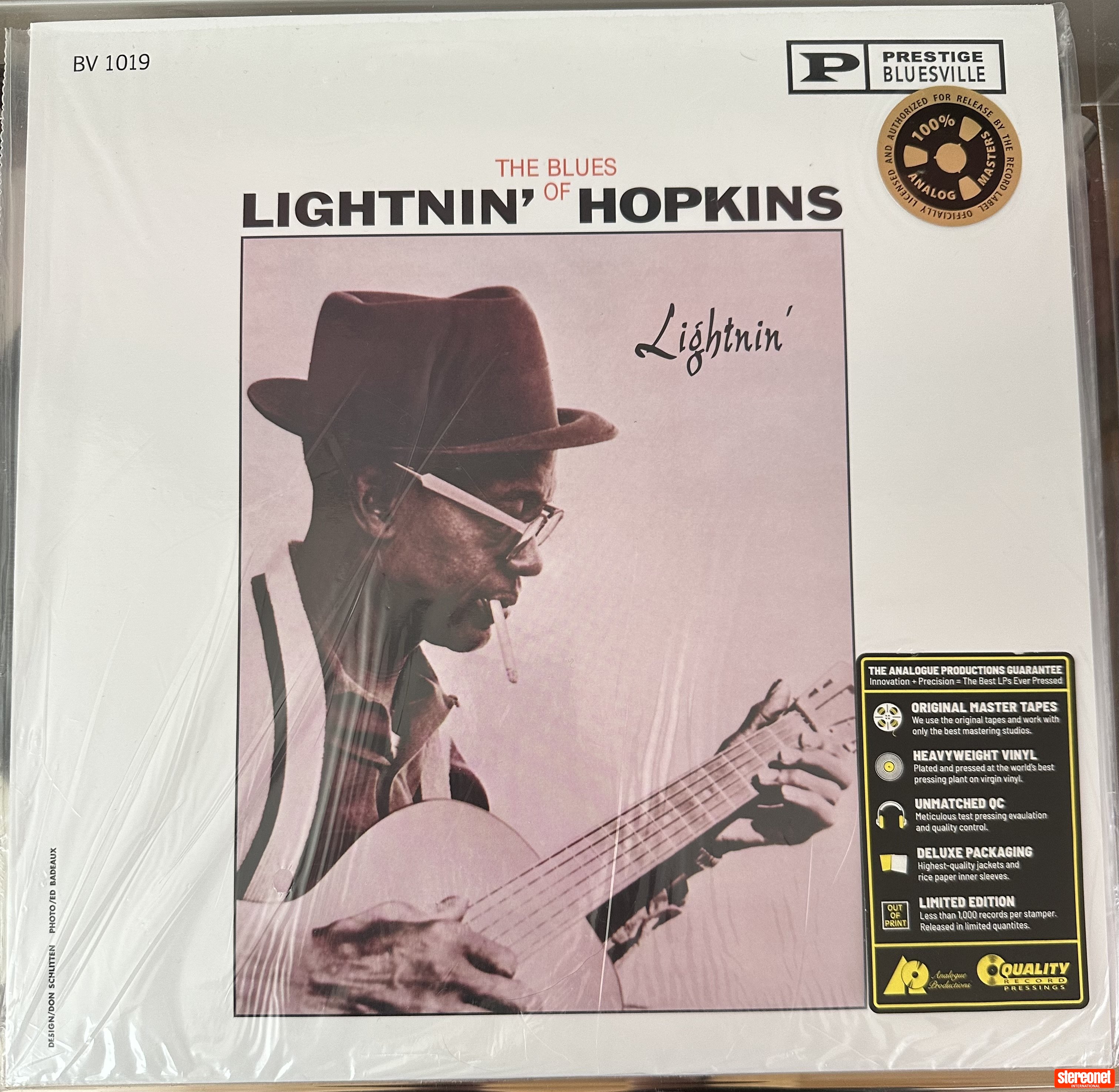 Lightnin’ Hopkins - Lightnin’ (Analogue Productions pressing) Vinyl Record (LP)