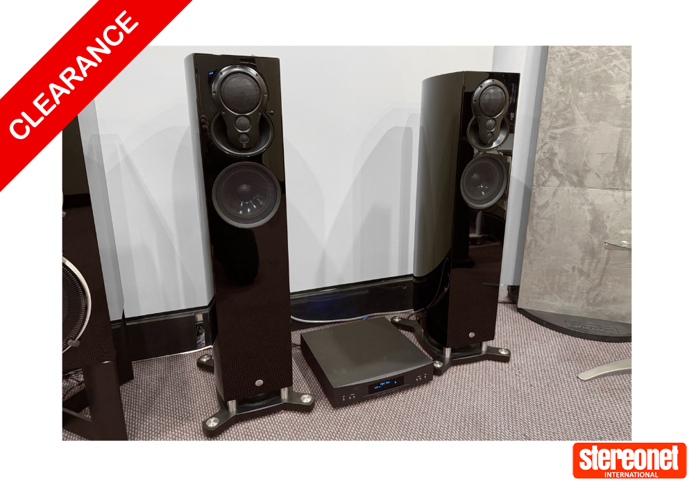 Linn AKURATE DSM1 Streamer with AKUBARIK EXAKT Powered Speakers Loudspeaker Package