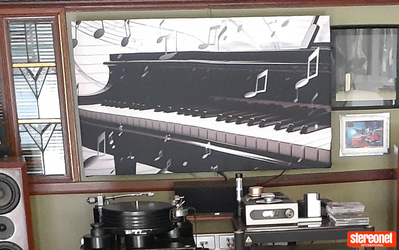 T.V. screen acoustic cover Acoustic Panel