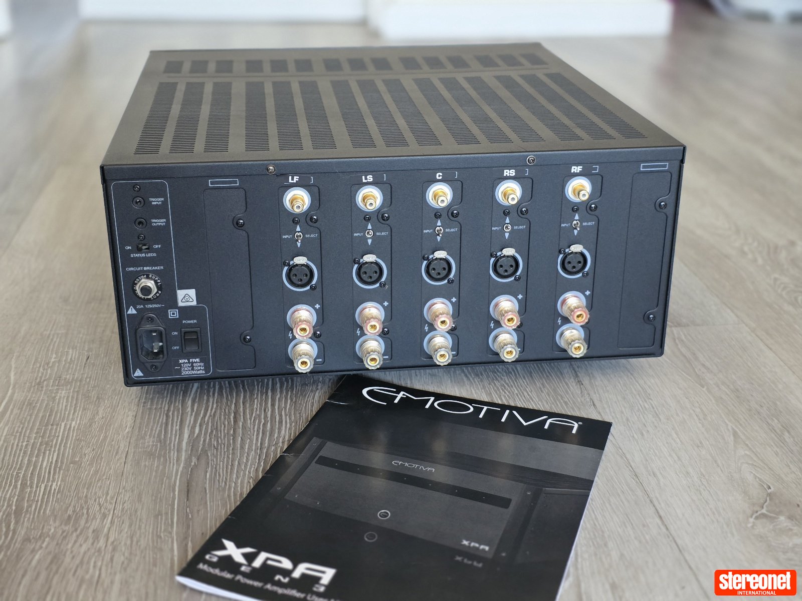 Emotiva XPA 5 GEN3 Multichannel Amplifier