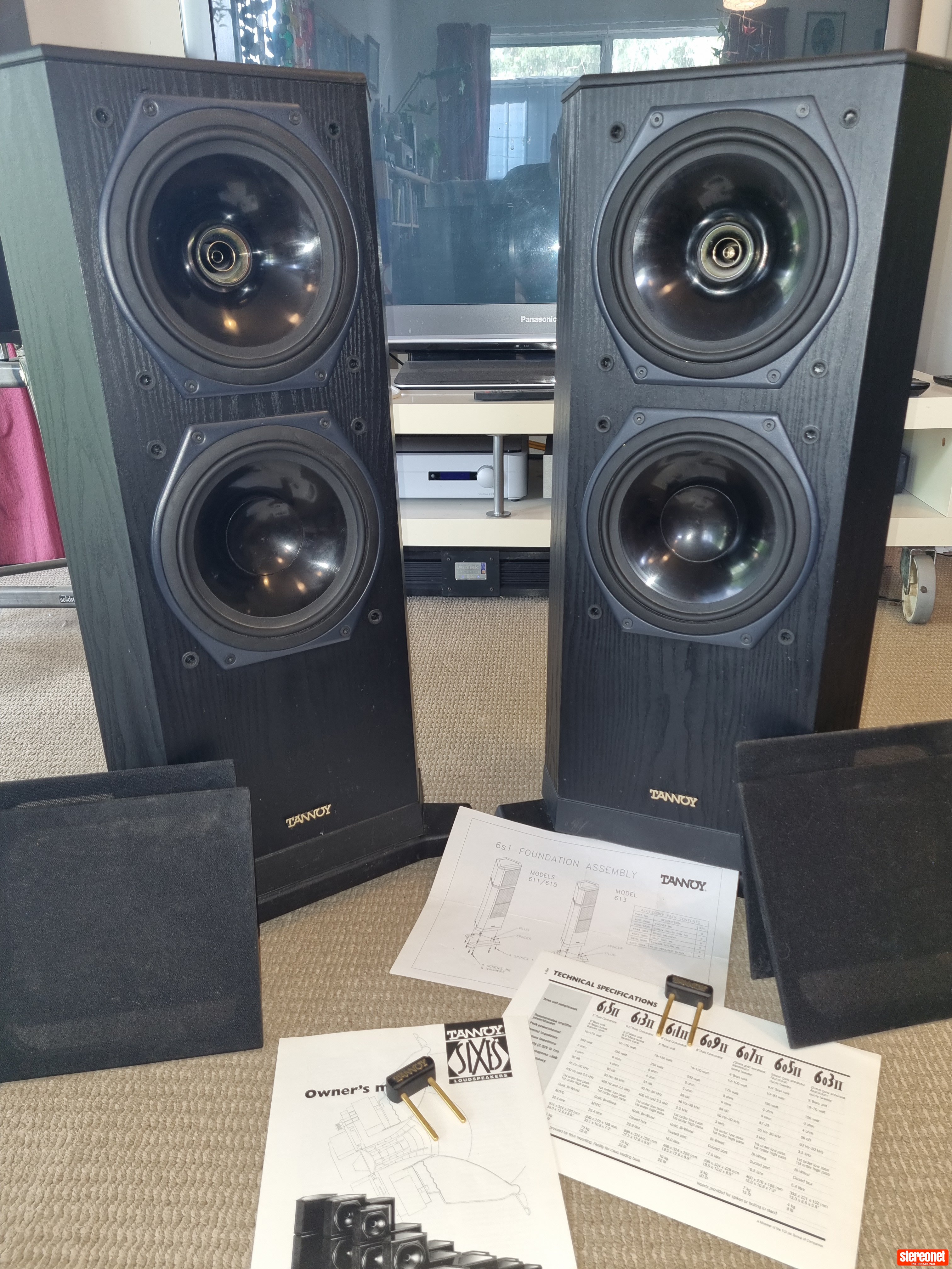 Tannoy 611ii (611 mk2) Floorstanding Loudspeakers