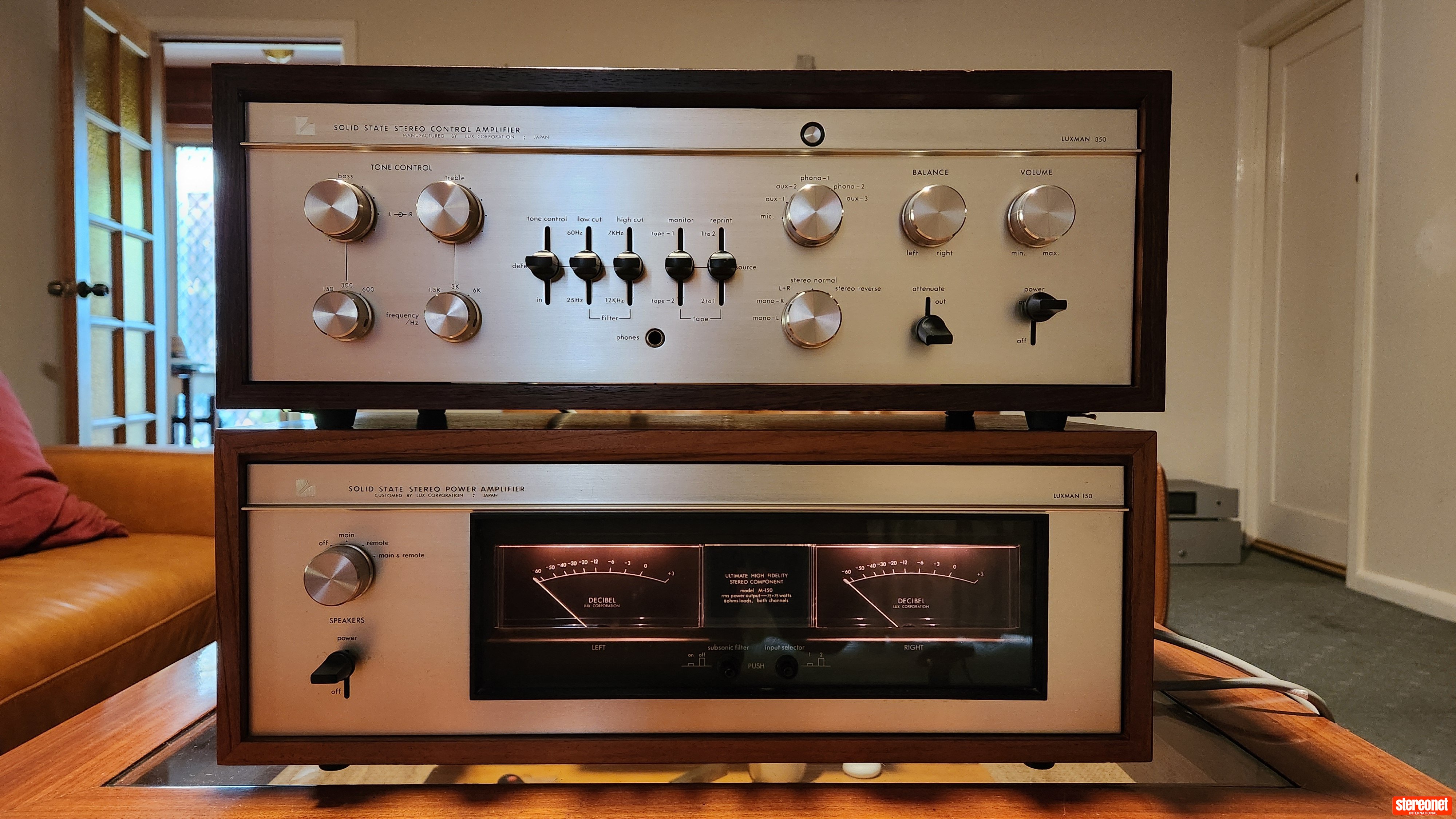 Luxman CL350 & M-150 Power Amplifier